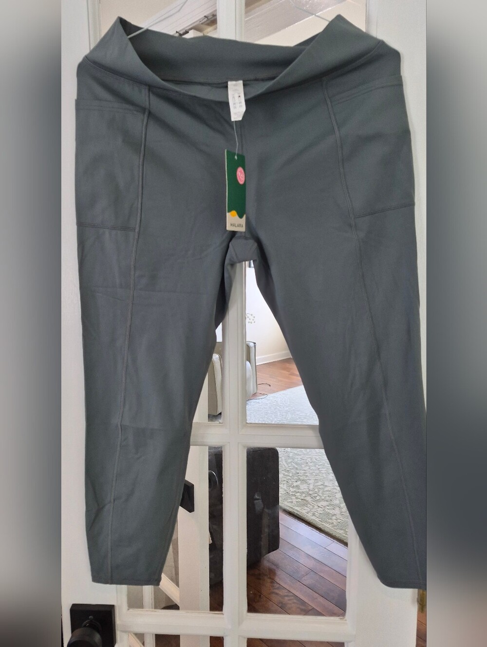 Halara Grey High-Waist Active Leggings